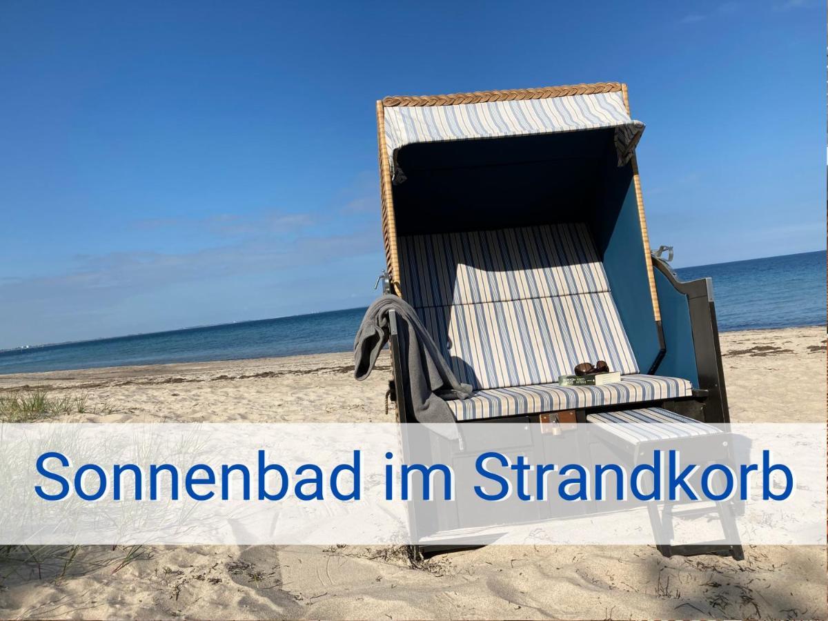 Boeltser Hus Ferienwohnungen Mit Strandkorb Und Kamin 10 Gehminuten Zum Kurtaxefreien Sandstrand Kraksdorf Εξωτερικό φωτογραφία